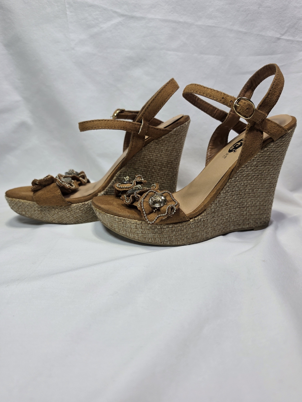 Platform Wedge Sandals Size 7/8